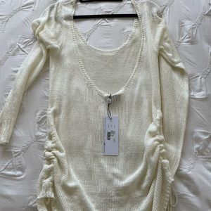 Long sleeve, knit type material dress- revolve